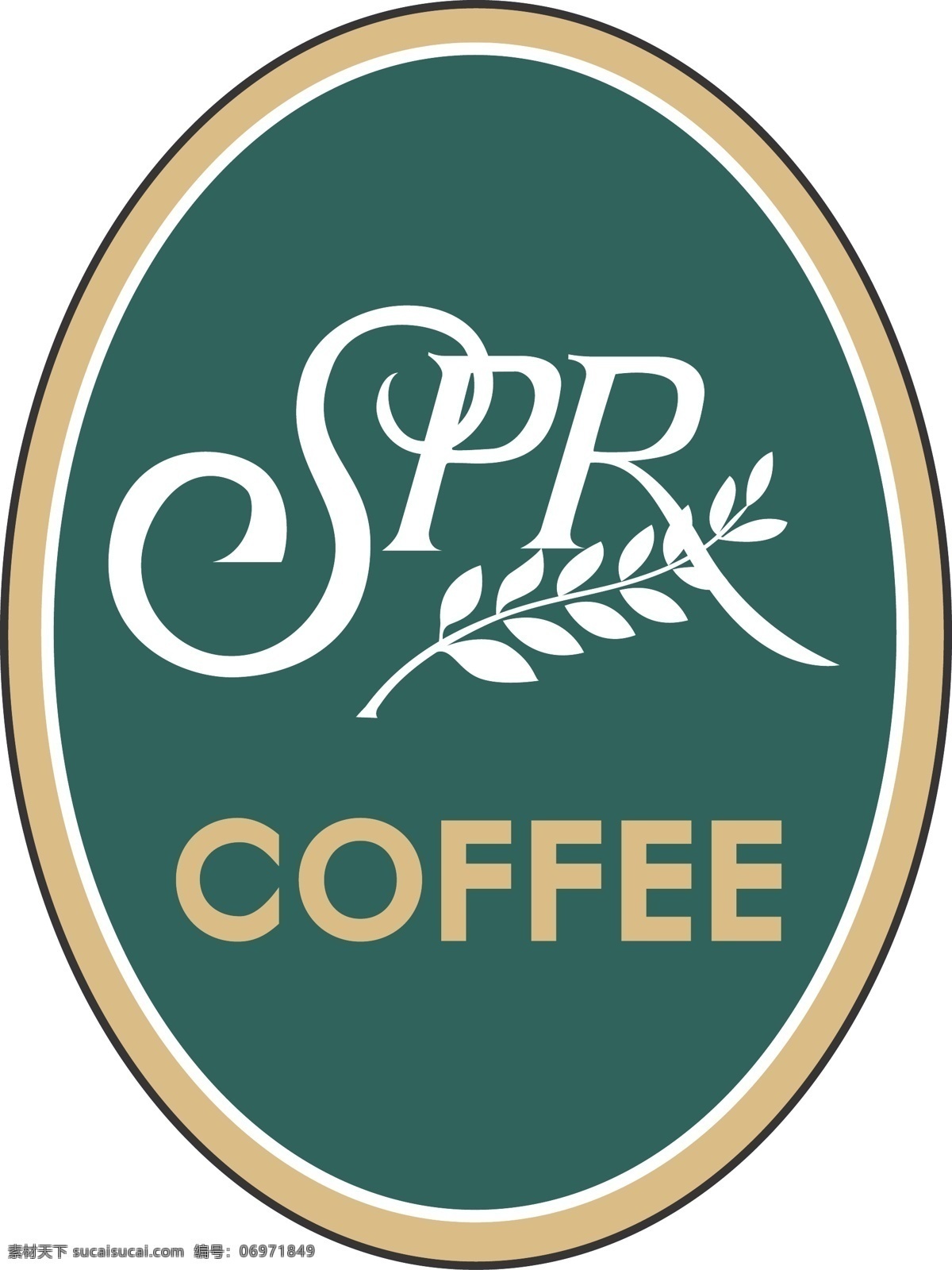 coffee 标识标志图标 咖啡 企业 logo 标志 企业标志 圆形 spr 标牌 矢量 模板下载 咖啡标牌 矢量图 日常生活