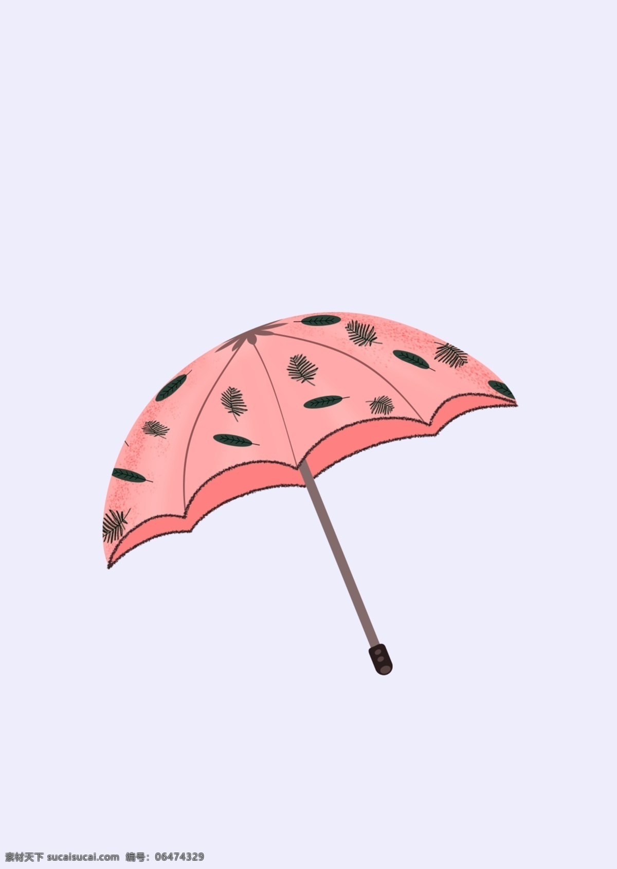 原创 粉色 森 系 雨伞 粉色雨伞 森系雨伞 小清新