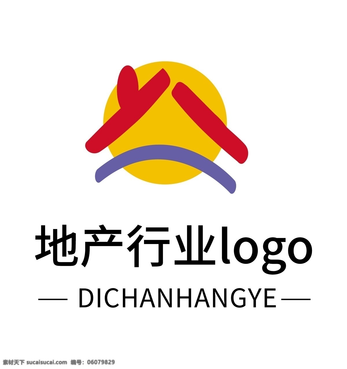 地产 行业 logo logo设计 房地产 地产logo 房子 简笔logo