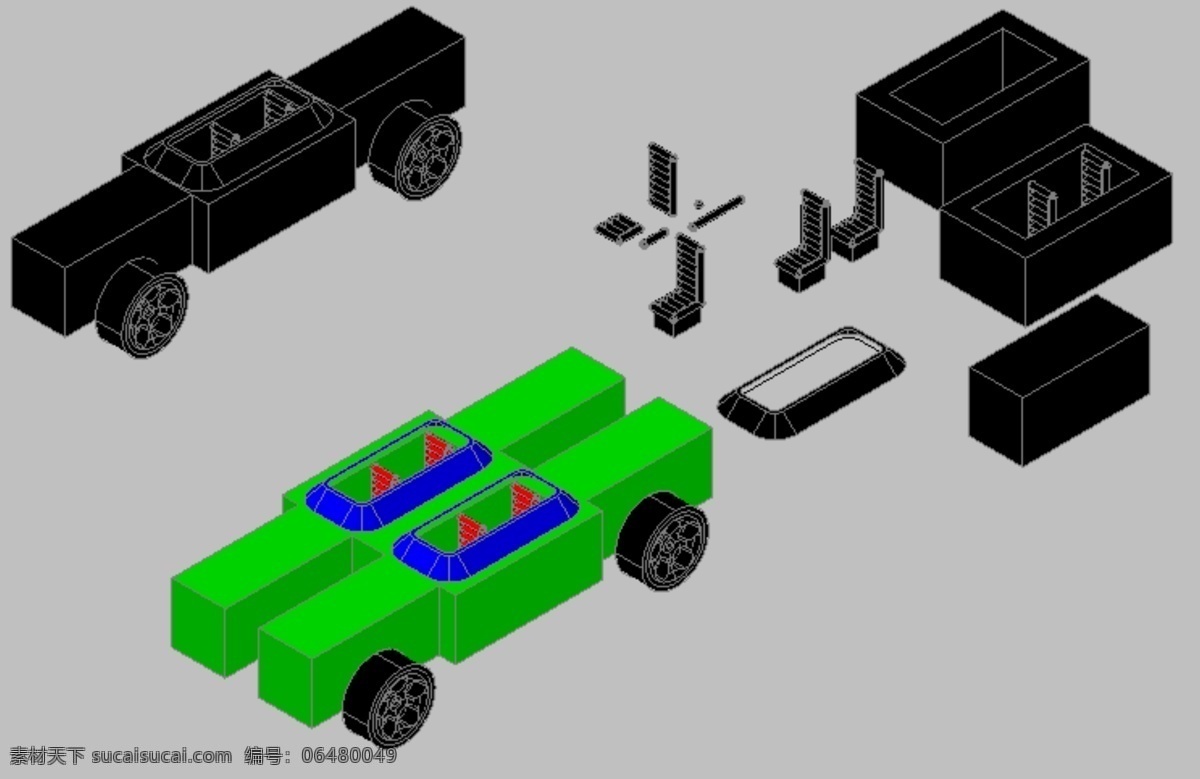 风火轮 赛车 库 模型 seets 原型 1免费下载 车轮 汽车 热 3d模型素材 其他3d模型