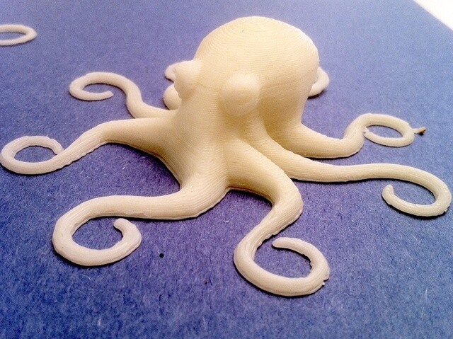章鱼免费下载 3d 章鱼 紫色背景 3d模型素材 3d打印模型