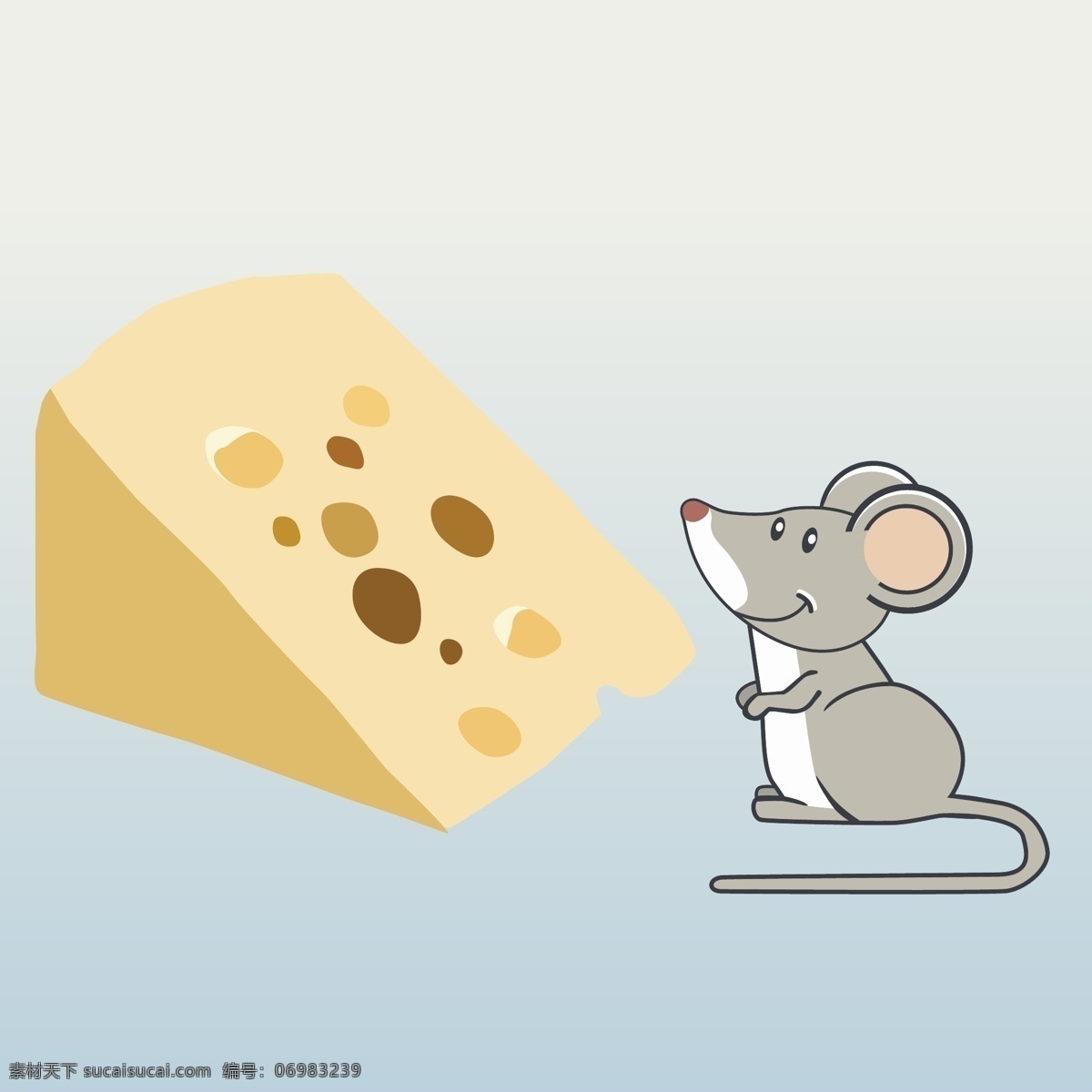 老鼠 奶酪 矢量 背景 图 矢量背景图 白色