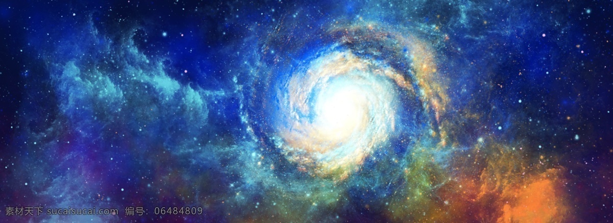 简洁 银河 星空 紫蓝 黄 背景 大气 银河系 星空背景 紫蓝黄背景 配图 星星 夜空 天空