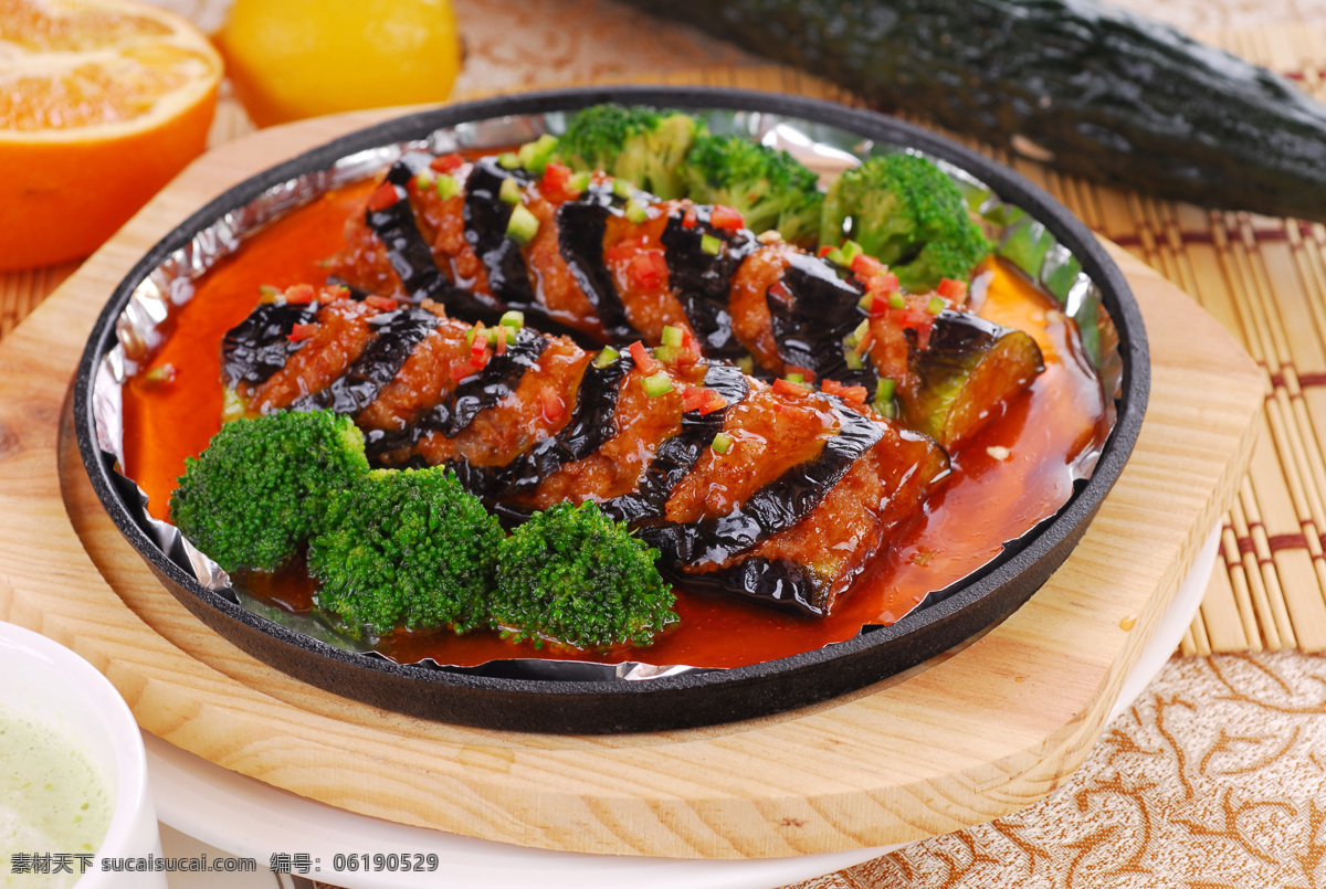 铁板茄盒 红烧茄盒 茄子 川菜 美食 美味 餐饮 饮食 餐饮美食 传统美食