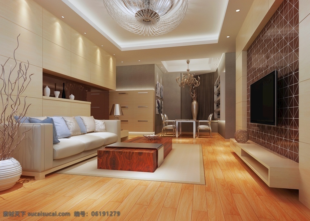 扬子 地板 维亚 柚木 铺装 效果 扬子地板 室内设计 环境设计 地板铺装图