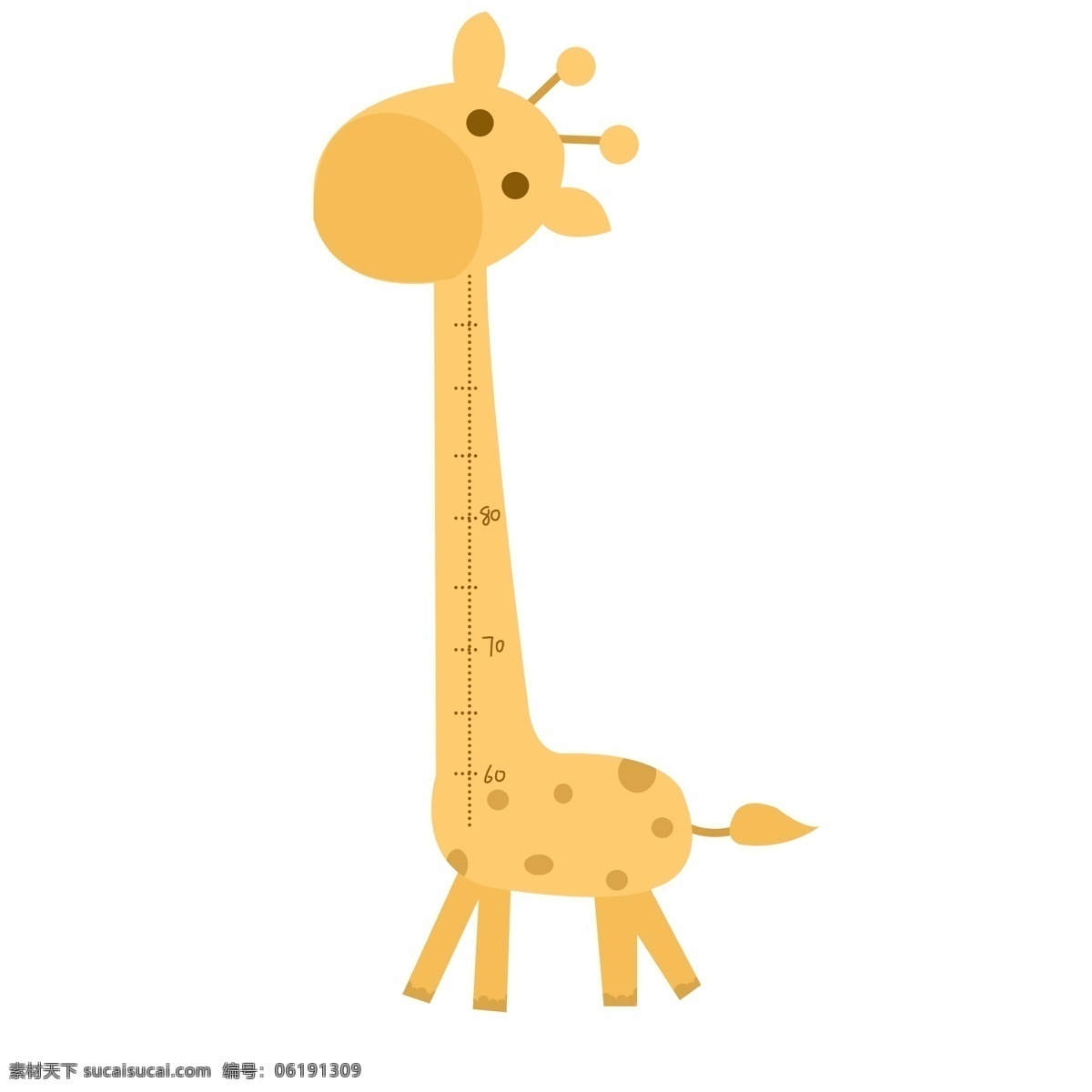 卡通 长颈鹿 测量 身高 卡通长颈鹿 长颈鹿素材 测量身高 尺子 长颈鹿尺子