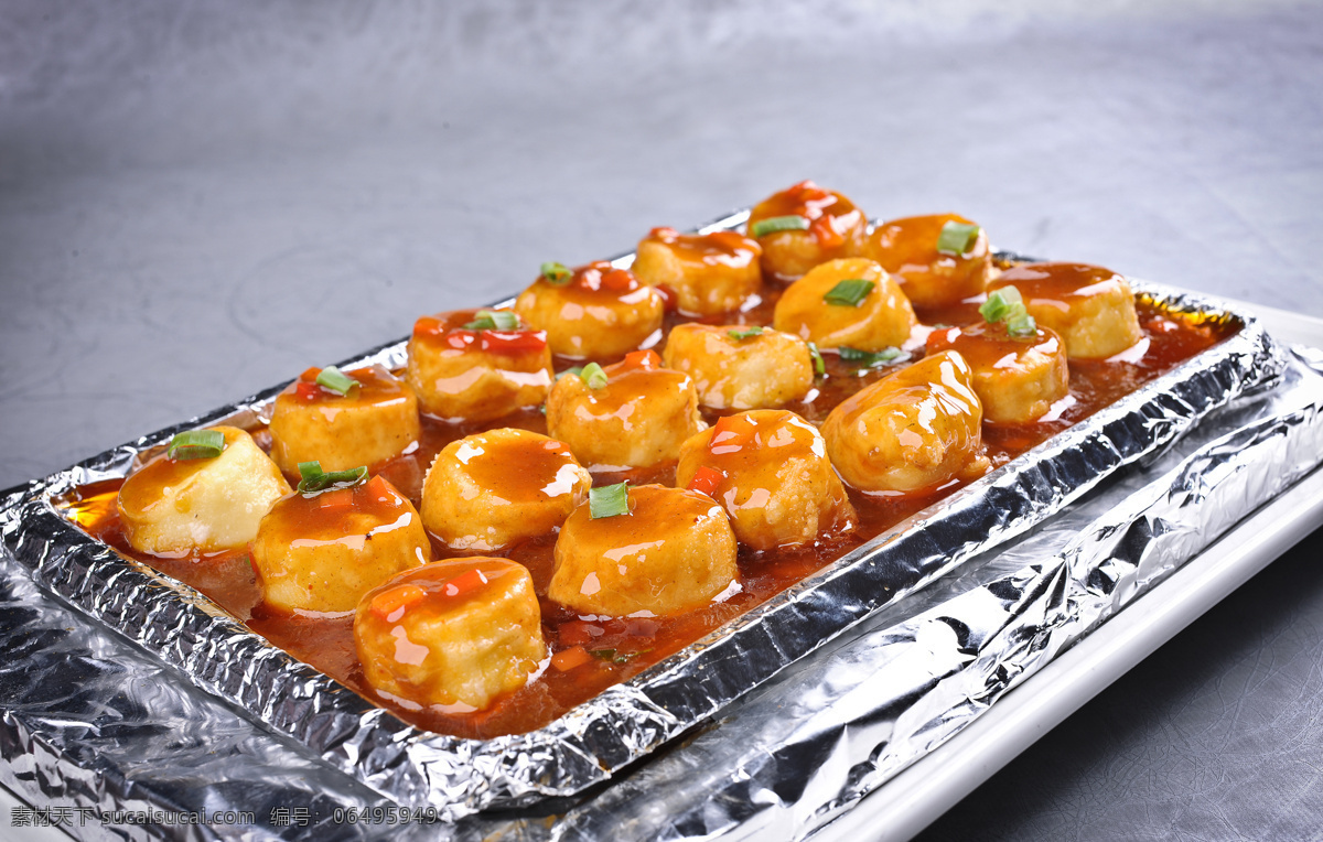铁板日本豆腐 铁板 日本豆腐 铁板烧 日本 豆腐 高清菜谱用图 餐饮美食 传统美食