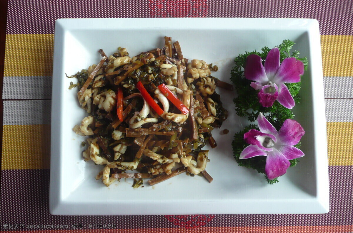 鱿鱼 笋干 菜单 餐饮美食 厨师推荐 传统美食 美味 秋季 饮料 鱿鱼笋干