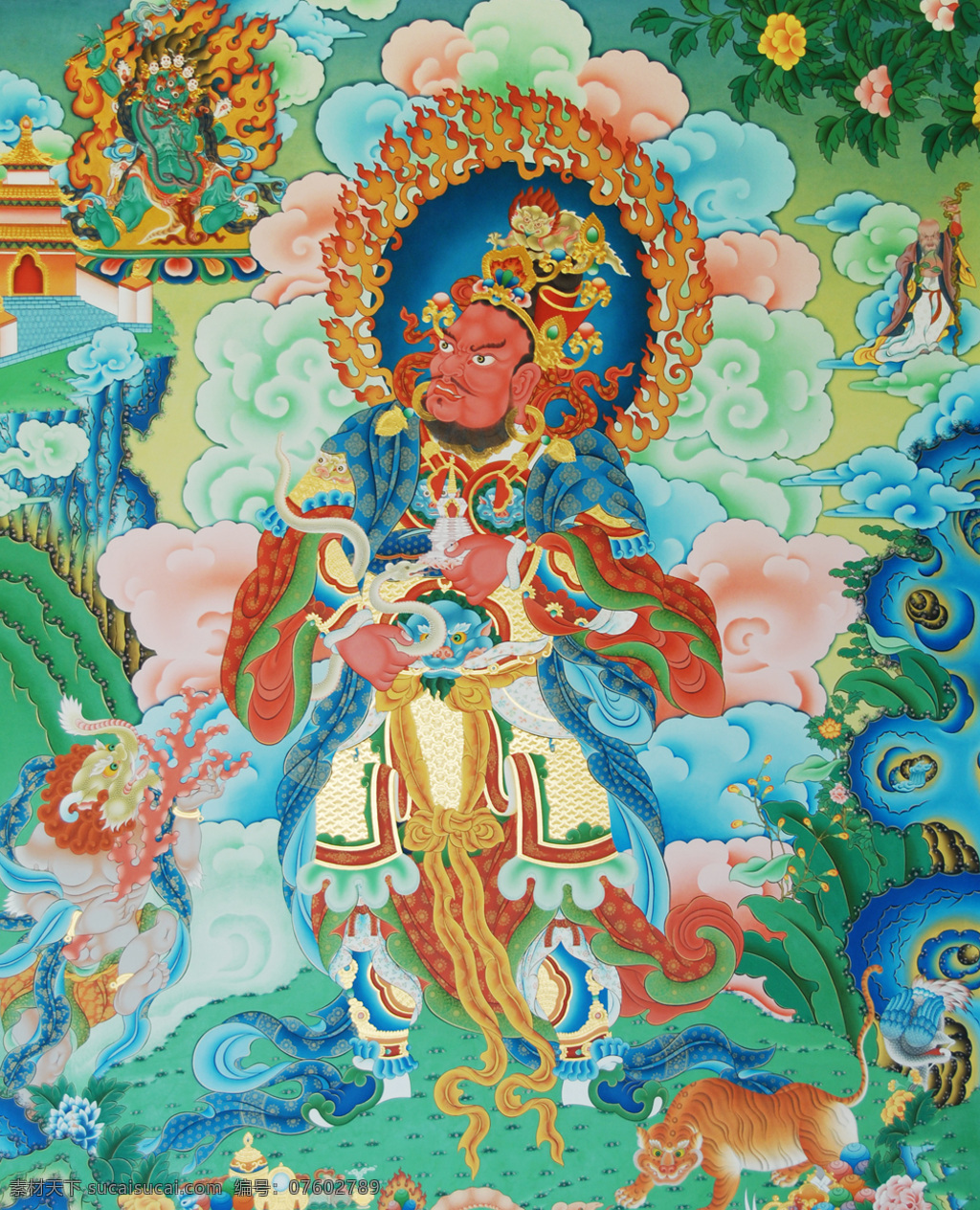西方广目天王素材图片下载-素材编号07602789-素材天下图库