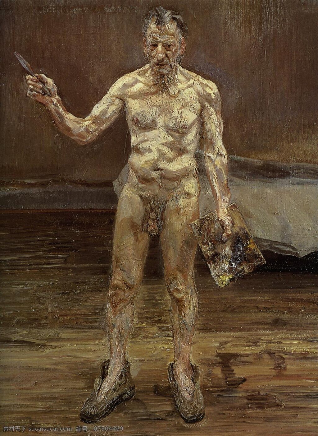 卢西 安 弗洛伊德 绘画 英国画家 表现派画家 lucian freud 表现主义绘画 绘画书法 文化艺术