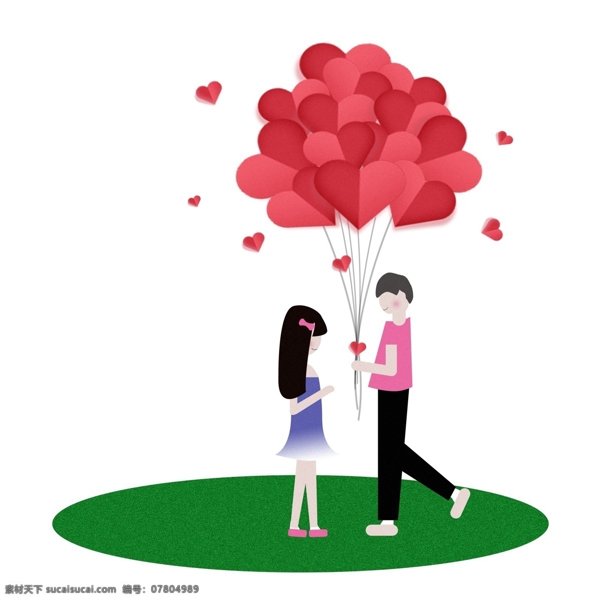 七夕 爱情 粉色 红 气球 礼物 爱心 情侣 七月初七 粉色气球 爱心气球