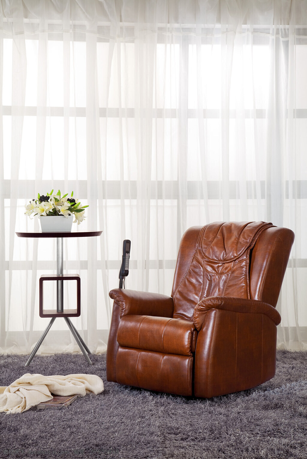 多功能 真皮沙发 地毯 背景 单个沙发 沙发椅 家居装饰素材 室内设计