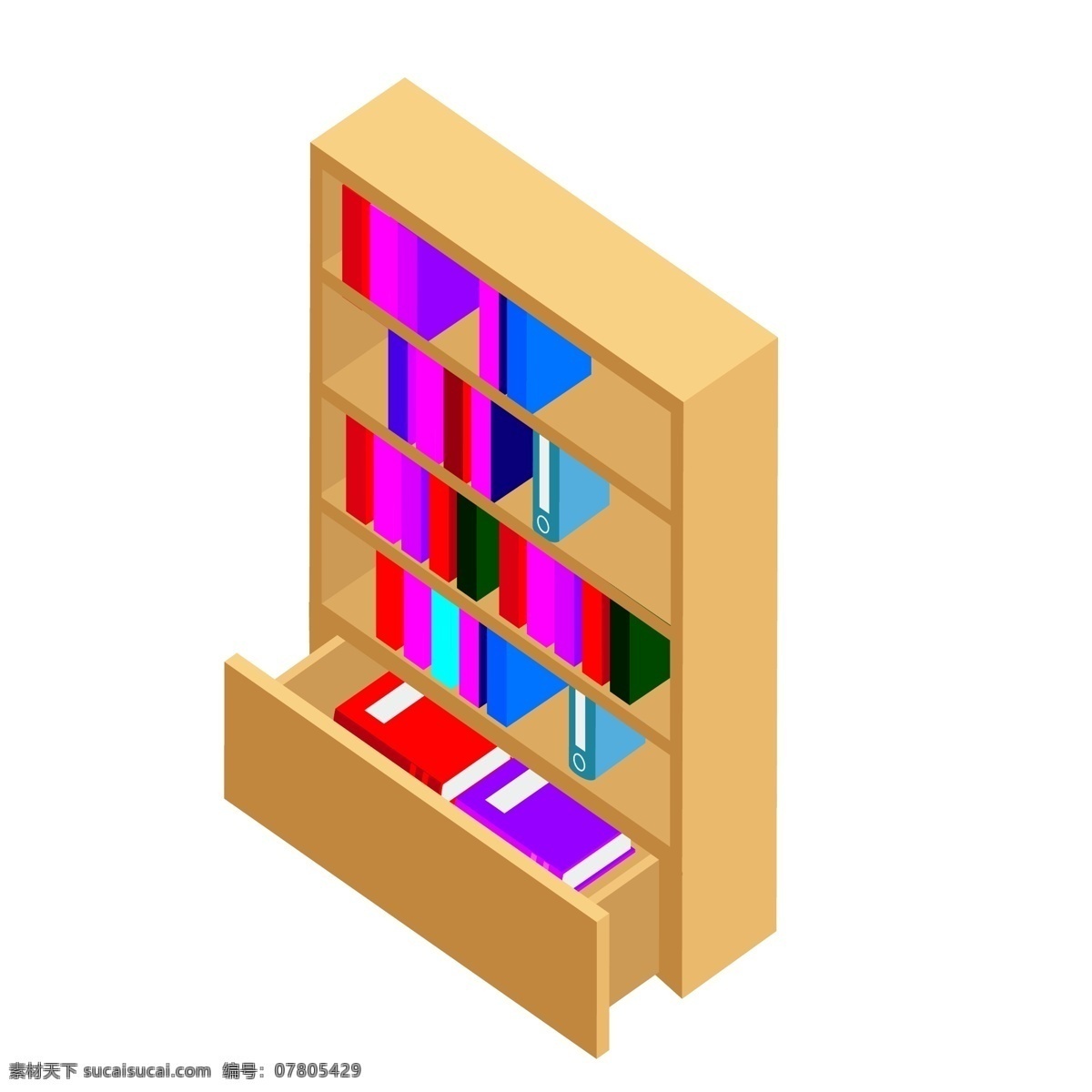 d 复合式 书柜 书架 家具 元素 合集 柜子 衣柜 木质 书桌 抽屉 书