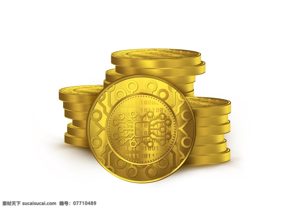 数字货币硬币图标素材图片下载-素材编号07710489-素材天下图库