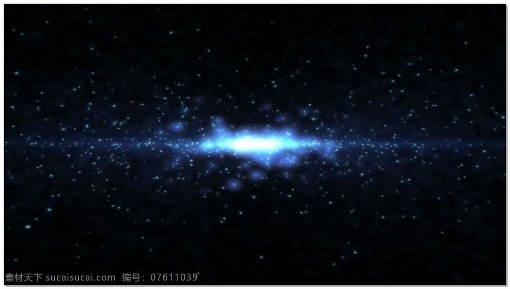动感 粒子 光效 视频 蓝色 光芒 星空 视频素材 动态视频素材