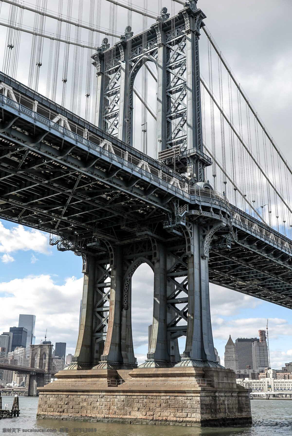 曼哈顿 大桥 角度 美国 公寓 建筑 蓝色 桥 市容 景观 线 纽约