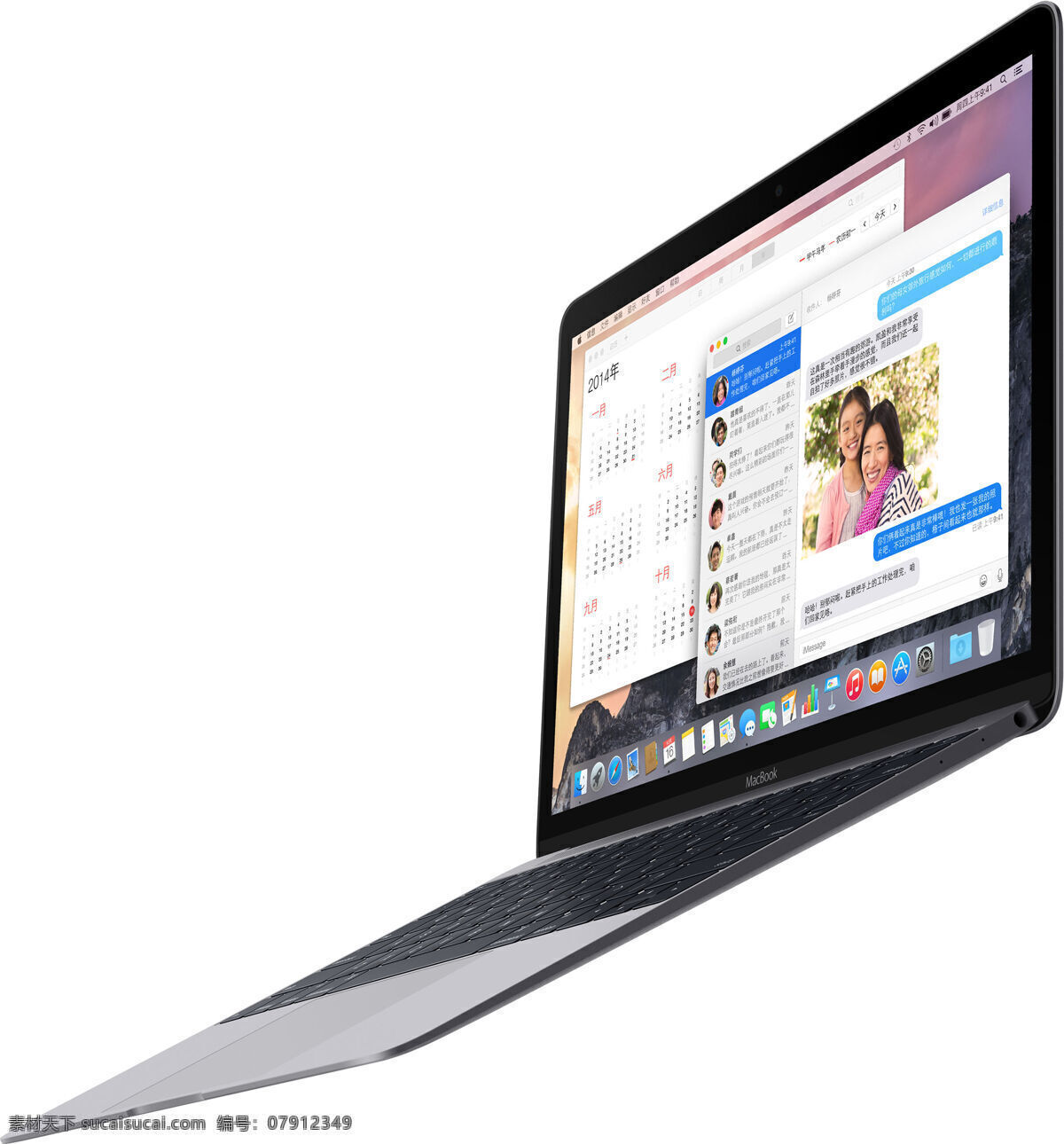 苹果笔记本 外国苹果 苹果air 苹果电脑 苹果高清图