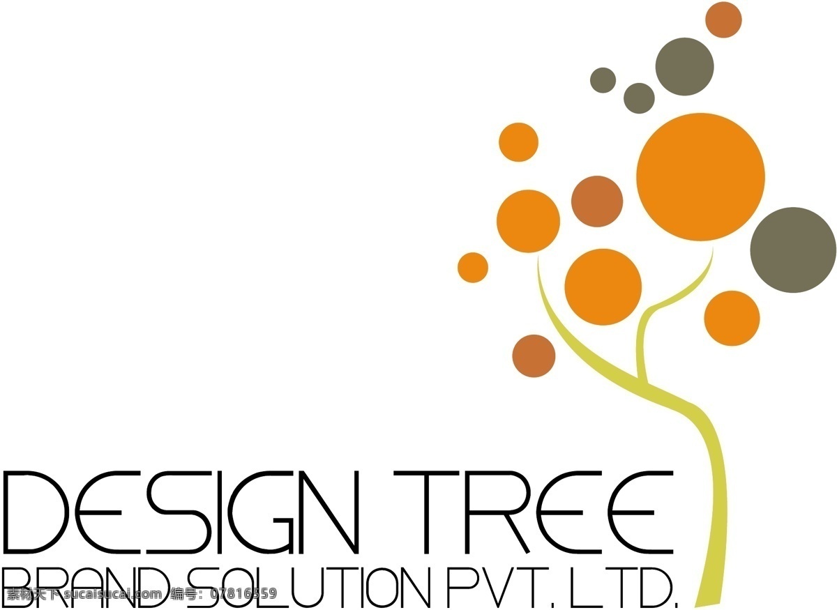 树 品牌 解决方案 公司 标识 免费 品牌标识 商标 矢量标志下载 免费矢量标识 矢量 psd源文件 logo设计