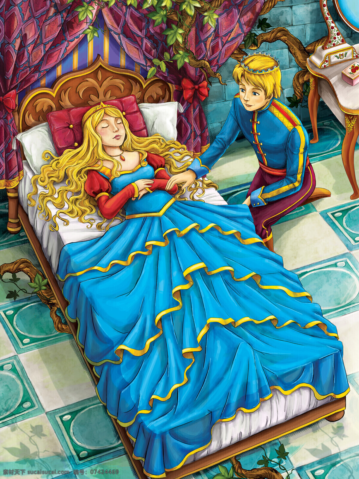 卡通 白雪公主 王子 童话故事 人物 卡通人物 人物图片