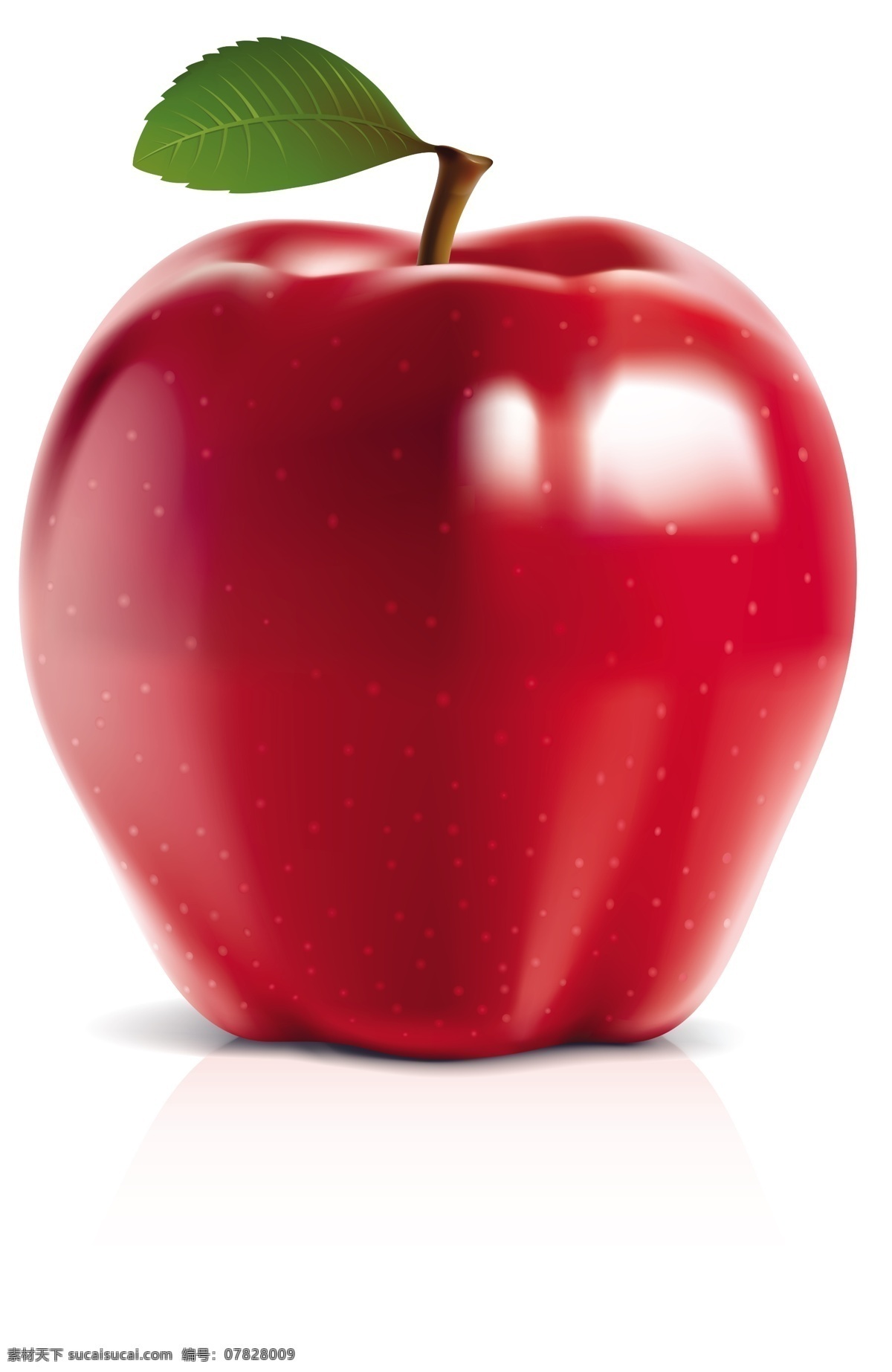 红苹果 苹果高清 设计苹果 平安果 红苹果树 分层 源文件