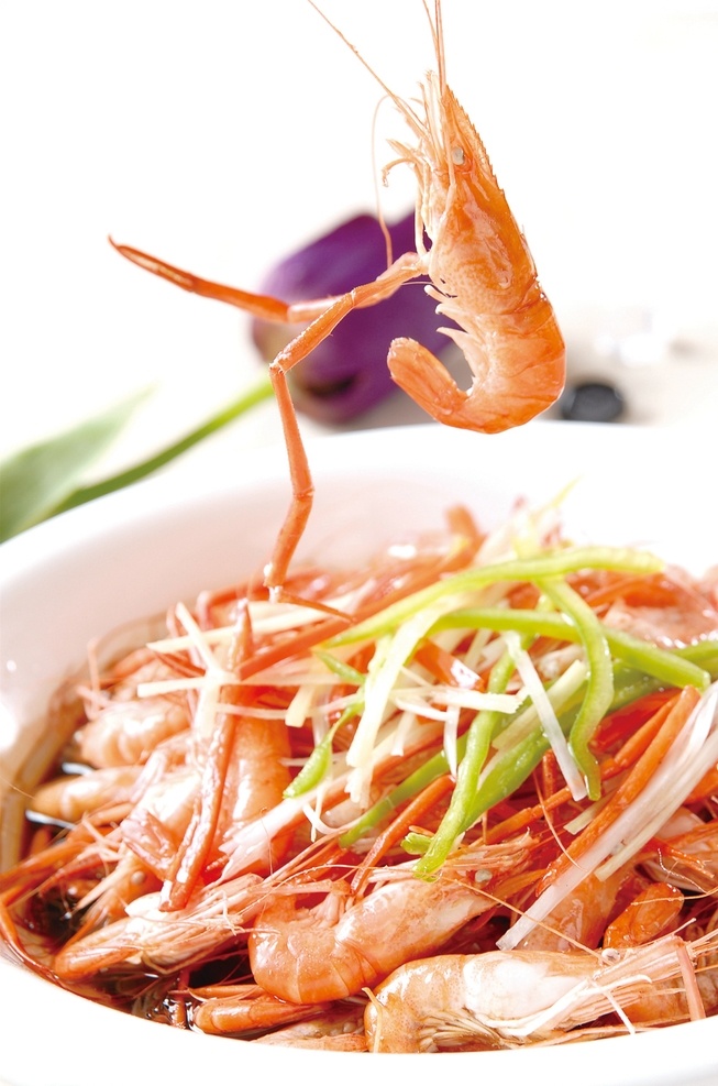 葱油河虾图片 葱油河虾 美食 传统美食 餐饮美食 高清菜谱用图