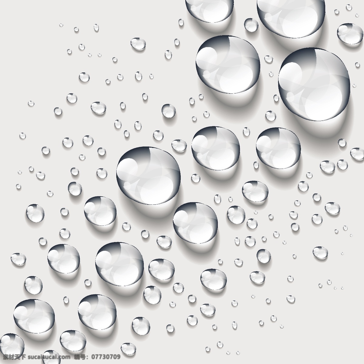 透明水珠 水珠 透明 晶莹 water 背景底纹 水滴 矢量 底纹边框
