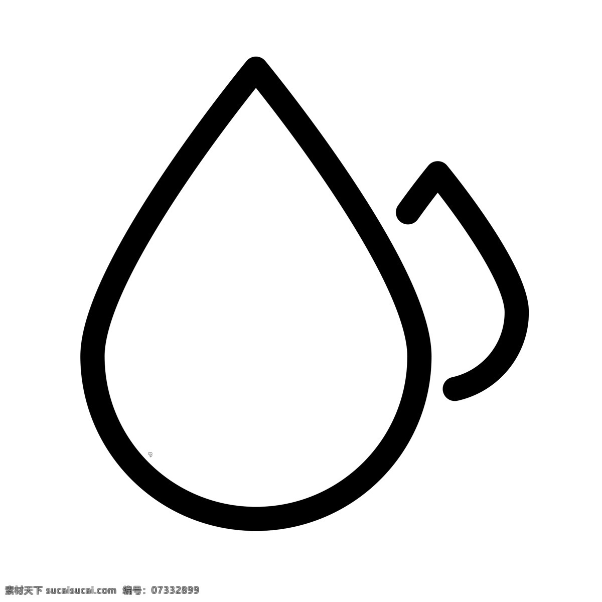 扁平化水滴 水滴 滴液 扁平化ui ui图标 手机图标 界面ui 网页ui h5图标