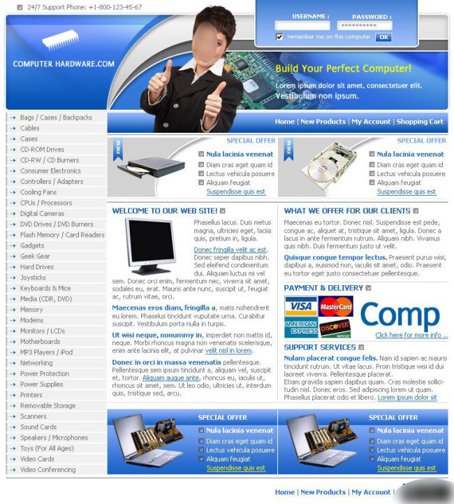 电脑 数码 产品展示 网页 科技网页 企业网页 数码产品 网络科技 网页模板 网页设计 宣传网页 网页素材