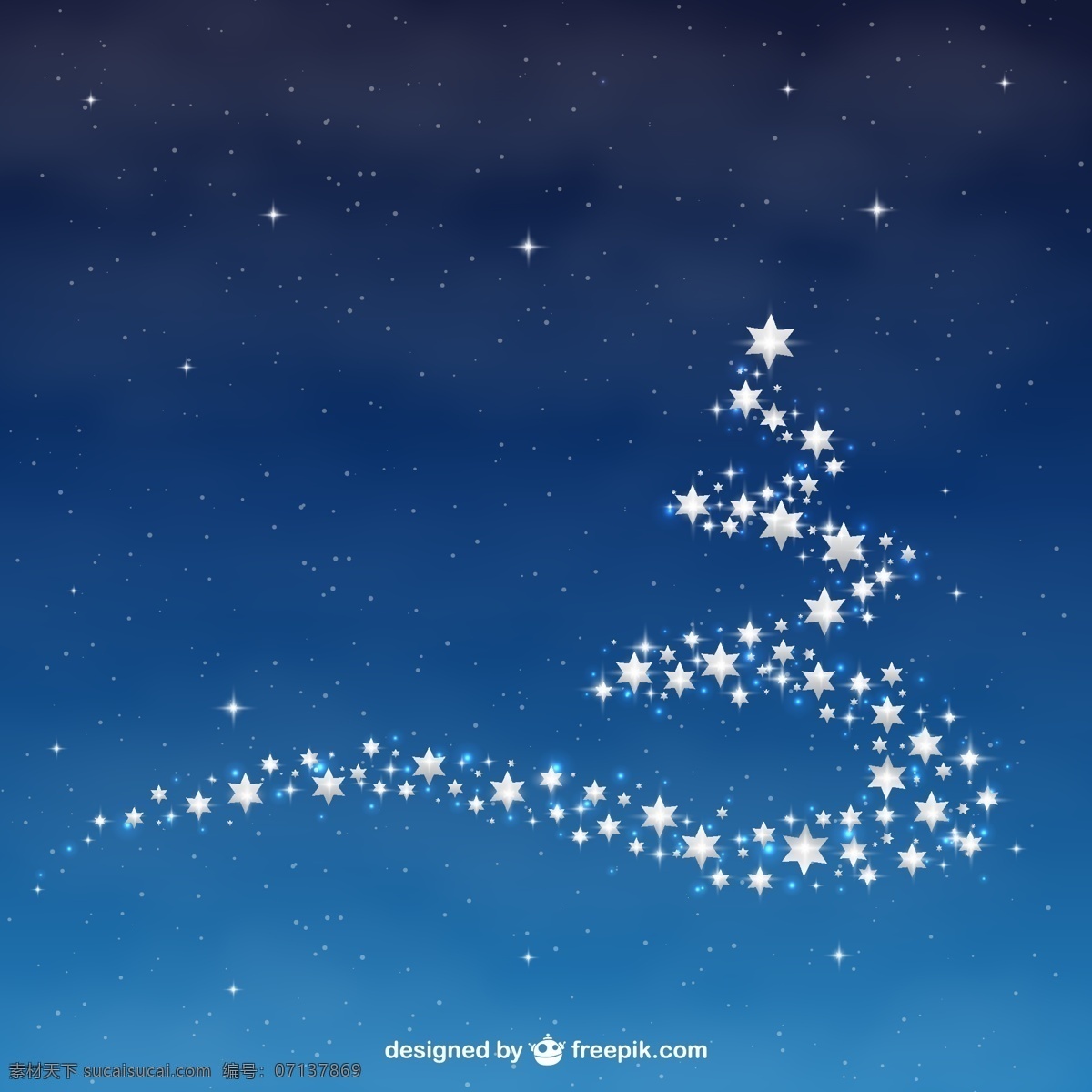 圣诞树星星 背景 圣诞节 天空 星星 圣诞 树木 明星