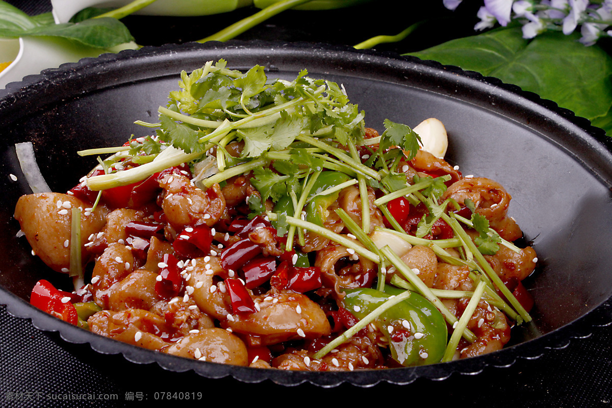 干锅肥肠 干锅 肥肠 特色 美味 风味 极品 自制 秘制 菜品图 餐饮美食 传统美食