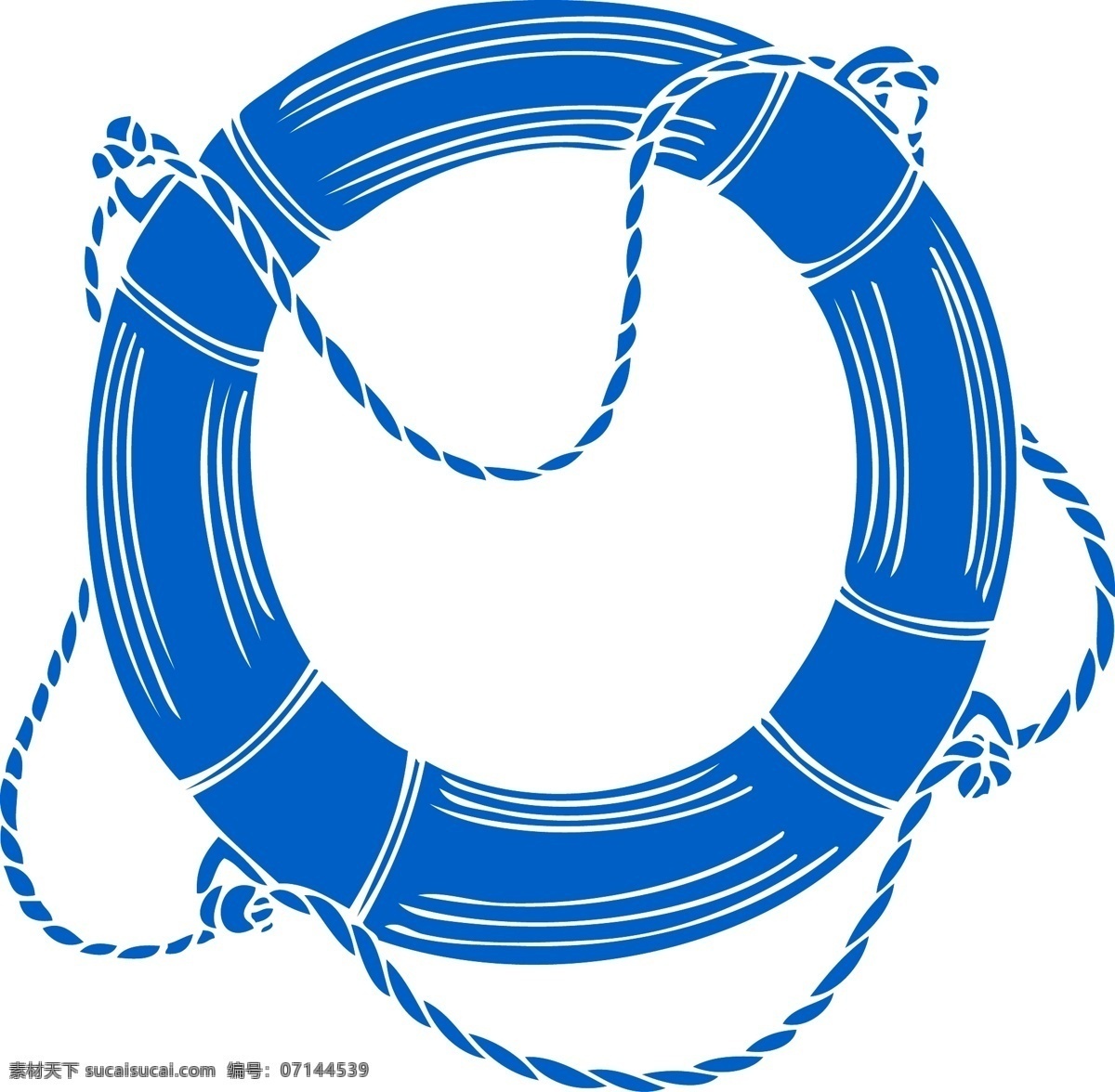 救生圈素材 救生圈 卡通 海洋 简约 装饰图案 手绘 蓝色救生圈