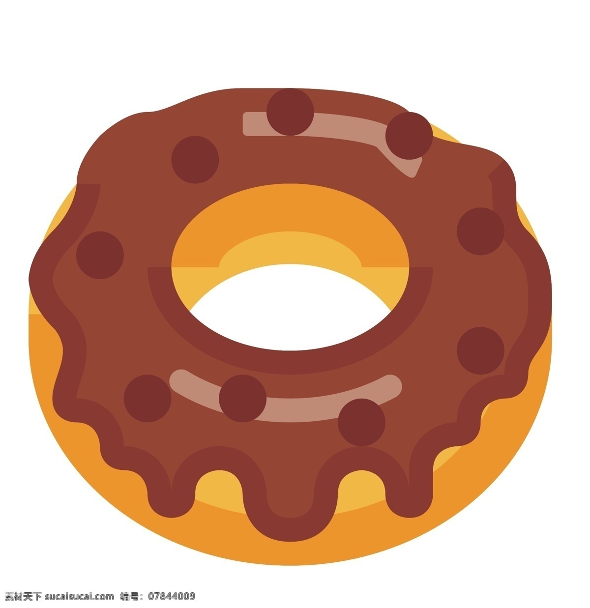 巧克力 圆形 甜甜 圈 插图 精美的甜甜圈 饼干甜甜圈 巧克力甜甜圈 好吃的甜甜圈 一个甜甜圈 圆形甜甜圈