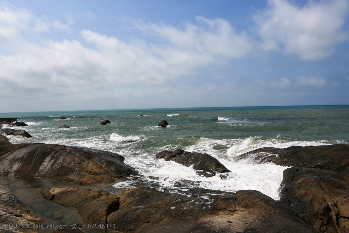 大小洞天 海南三亚 风景区 蓝天白云 海景 石刻 石头 海水 海边风景区 自然景观 自助游 国内旅游 旅游摄影