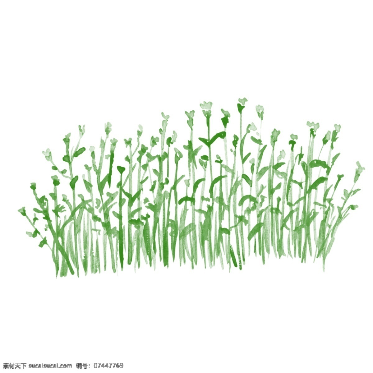 简单 天然 植物 元素 时尚 自然 绿色植物 草地 创意 图案 叶子