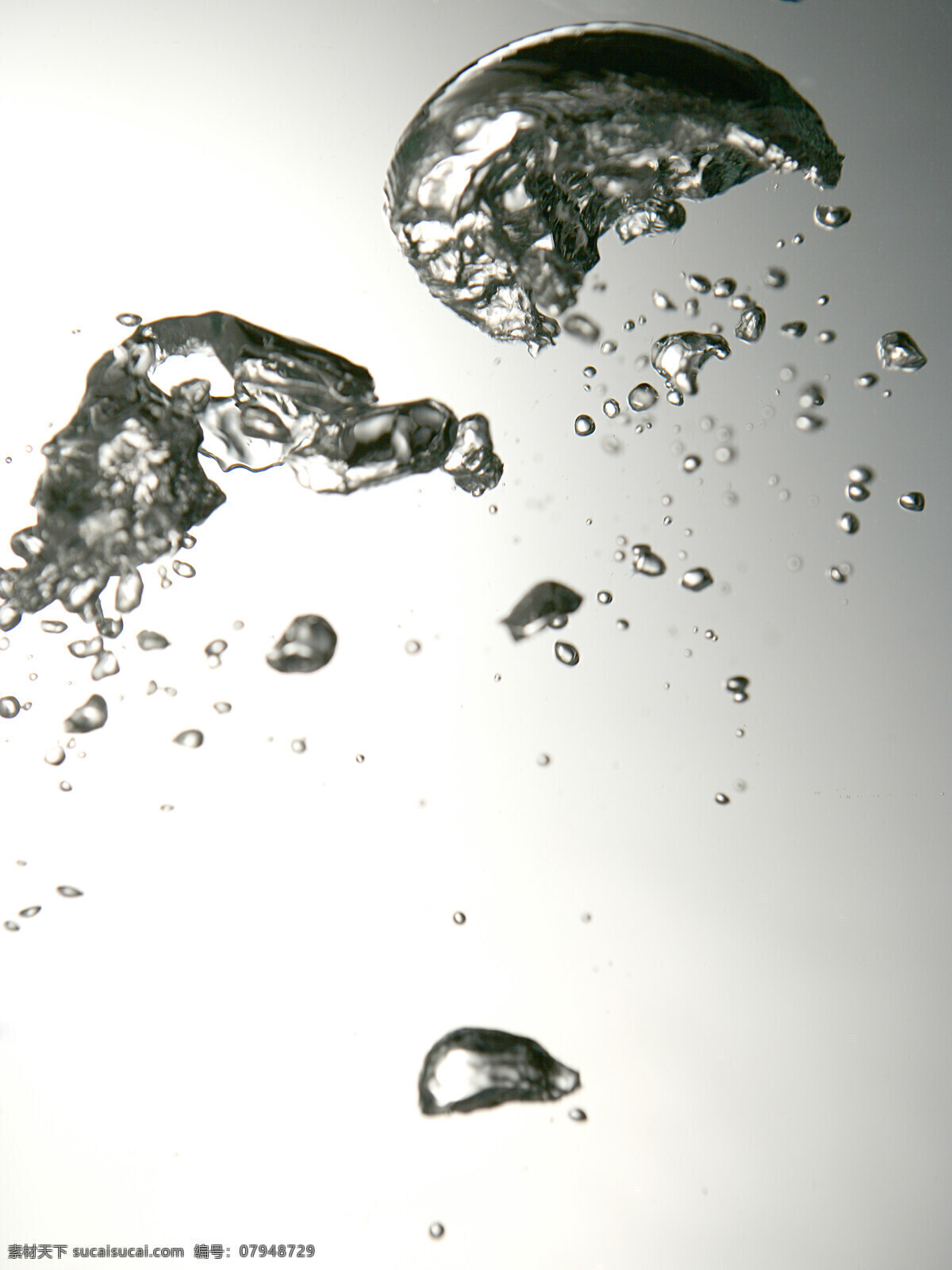 动感水珠 蓝色 水的灵动 水滴 水花 水纹 水韵 动感水律 晶莹水珠 水 自然景观 psd源文件