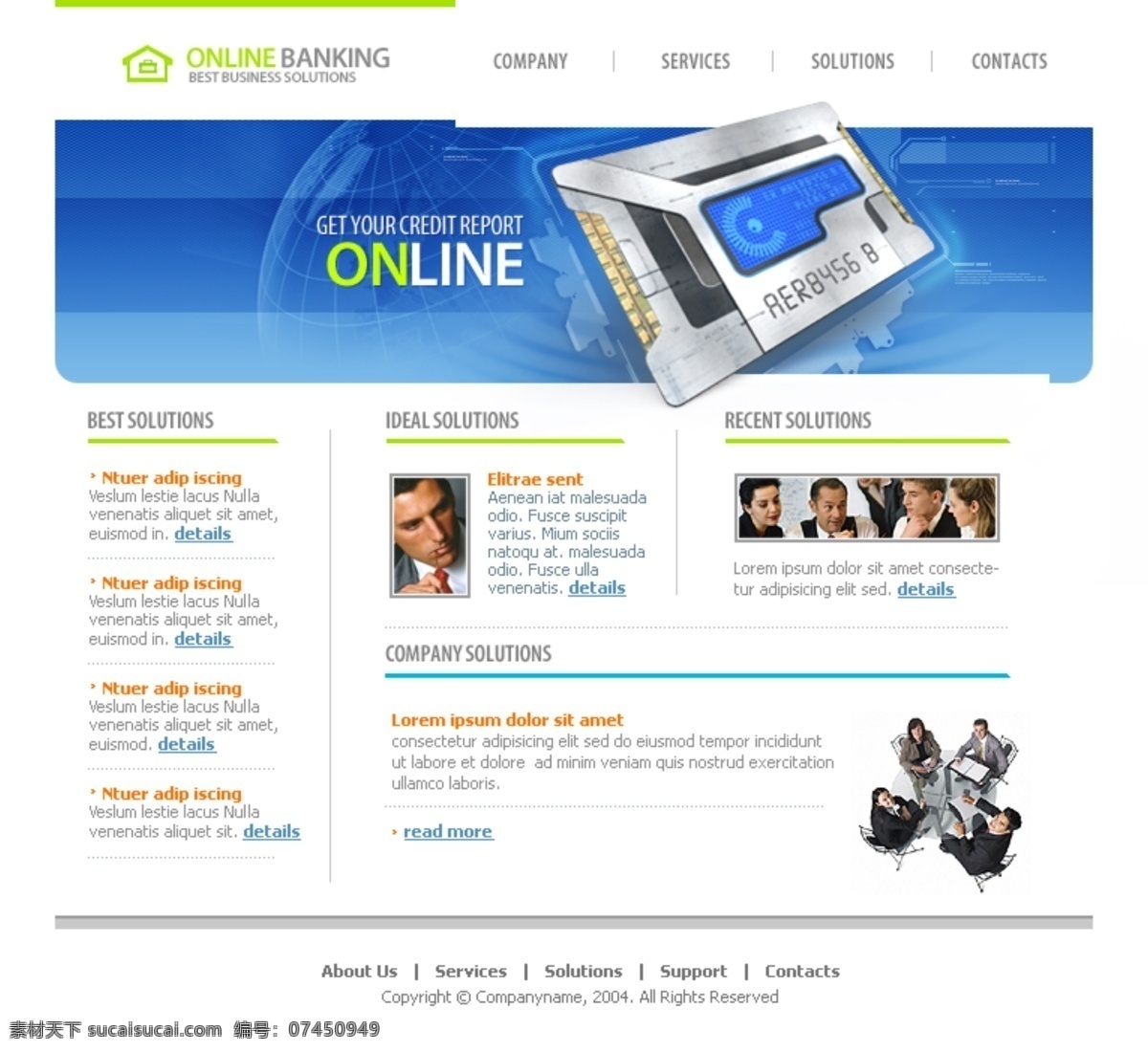 在线服务 flash 整 站 整站 网页素材 网页界面设计