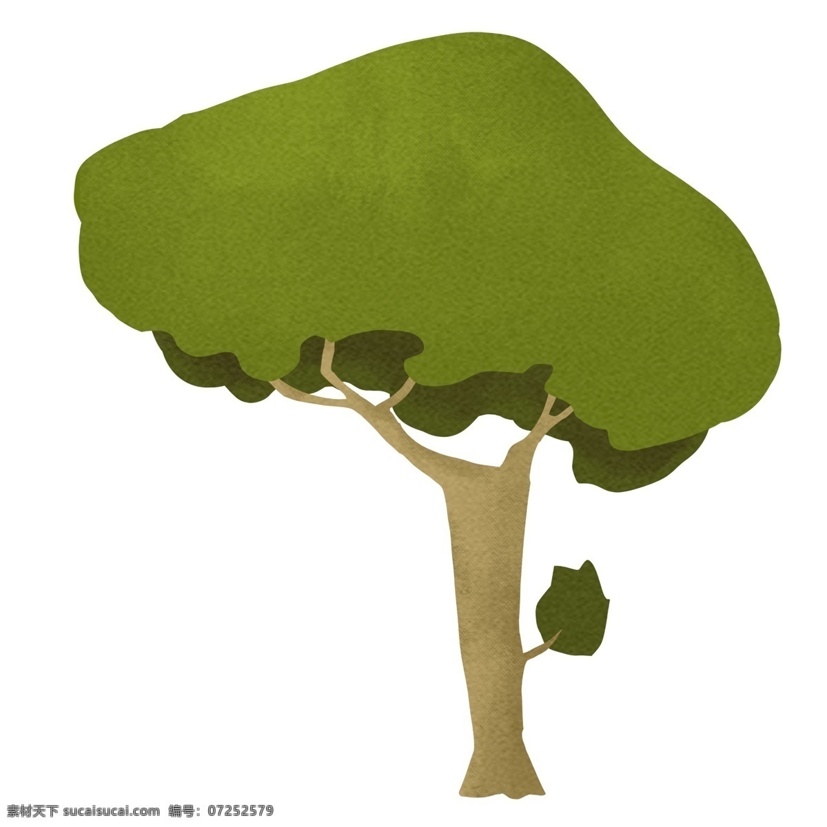 浓密 树叶 绿树 插画 创意绿色叶子 树木 植物 绿植大树 绿色大树 树干树叶 浓密的树叶