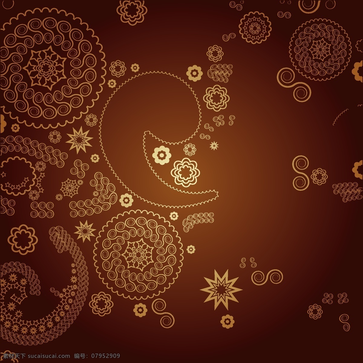 火腿 纹 花纹 矢量图 其他矢量图