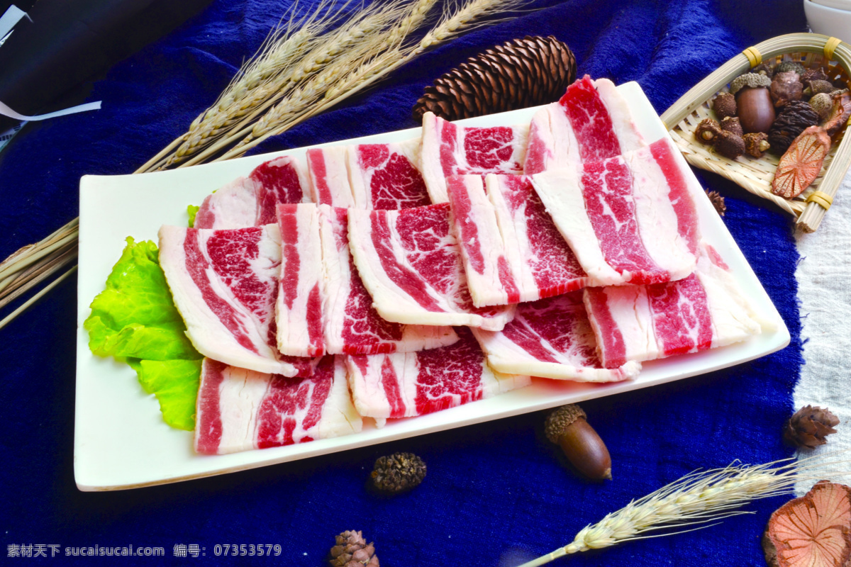 五花肉 烤肉 五花 肉片 鲜族 朝鲜 美食 餐饮 猪肉 餐饮美食 传统美食