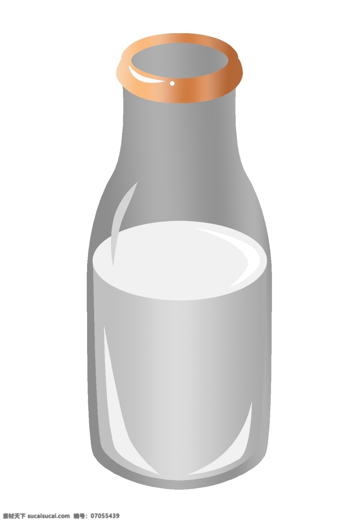 手绘 白色 瓶子 插画 白色的瓶子 玻璃的瓶子 卡通插画 手绘插画 容器 玻璃 器皿 漂亮的瓶子
