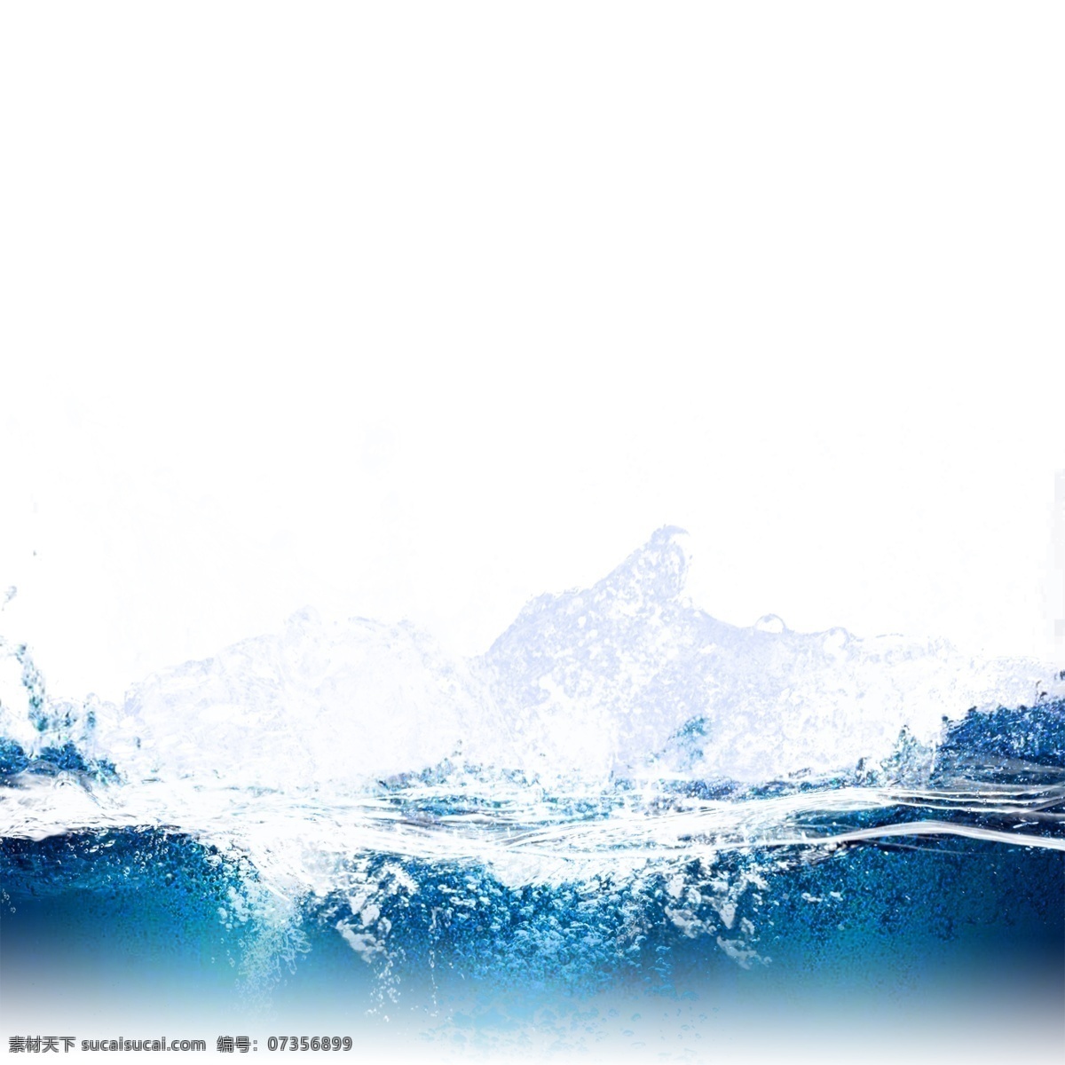 波浪 水面 水 波纹 元素 水波浪 喷溅 动感 水珠 水滴 水花 蓝色水花 晶莹 透明