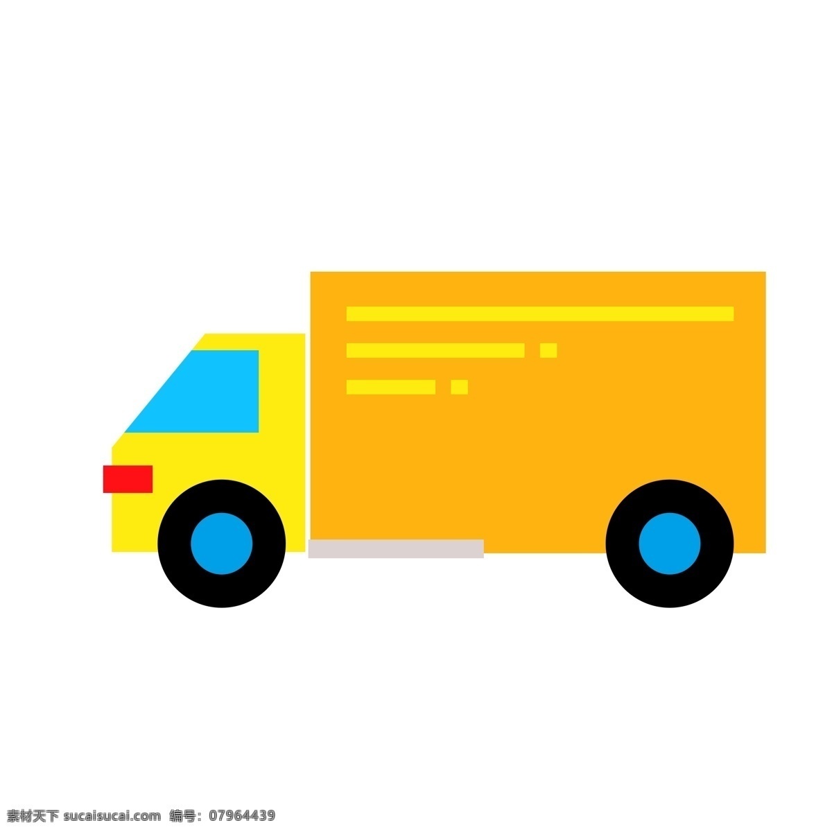 卡车元素 卡车 卡车素材 货运 货运车 运输 运输元素 运输素材 快递 快递元素 快递素材 黄色卡车 配送站 交通 交通元素 交通素材 行驶 驾驶 驾驶元素 驾驶素材 行车 元素设计 分层