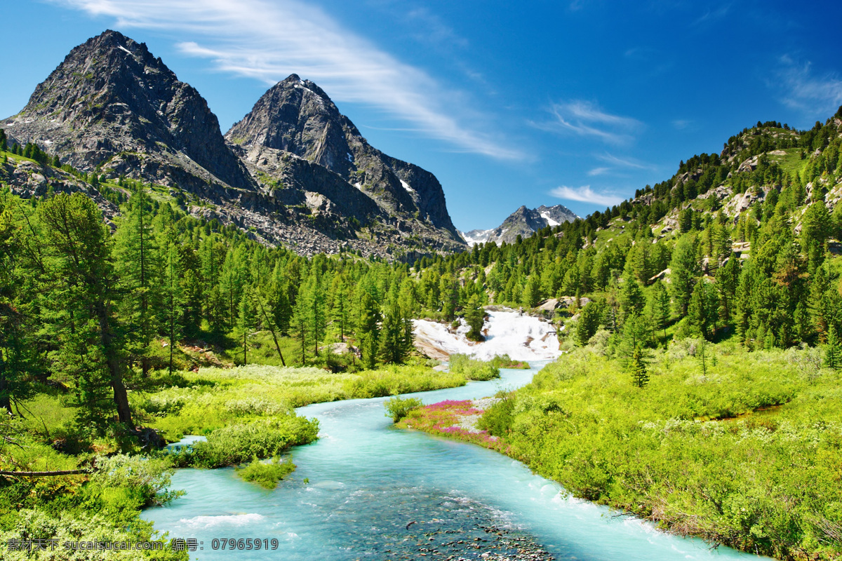 山水风景 自然风景 河流 湖泊 雪山 美丽 自然景观 自然 景色 高清