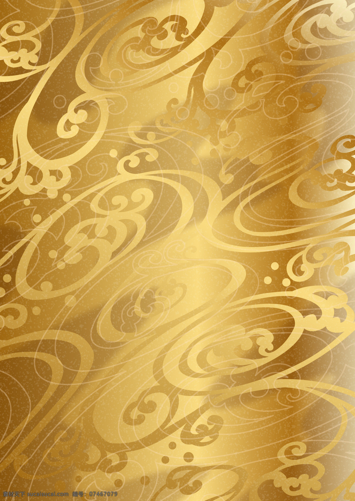 金色 海浪 纹 效果 背景 图 版面设计背景 版式 海浪纹 模板设计 设计素材 背景图片