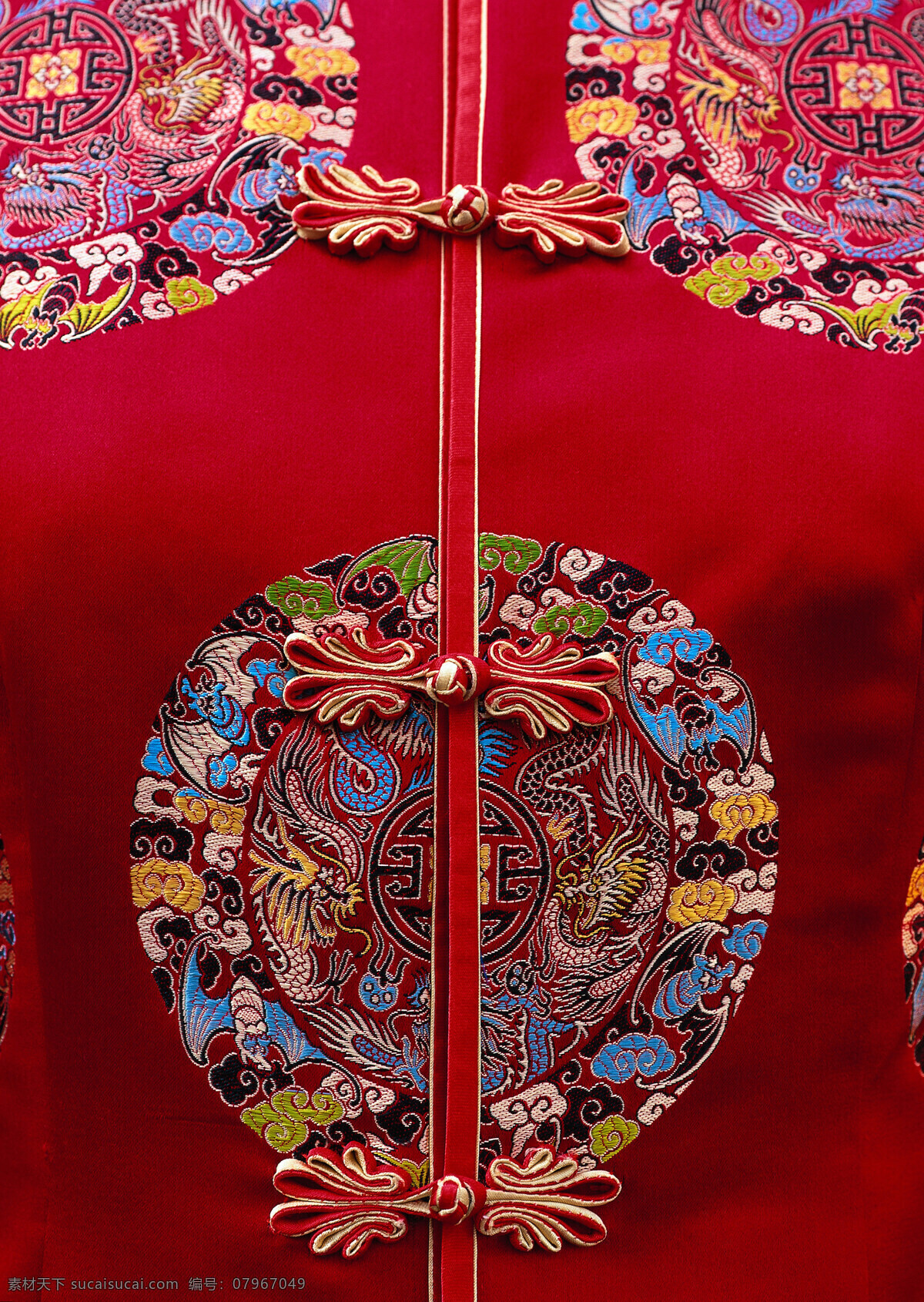 唐装局部 唐装 纽扣 传统花纹 传统文化 文化艺术