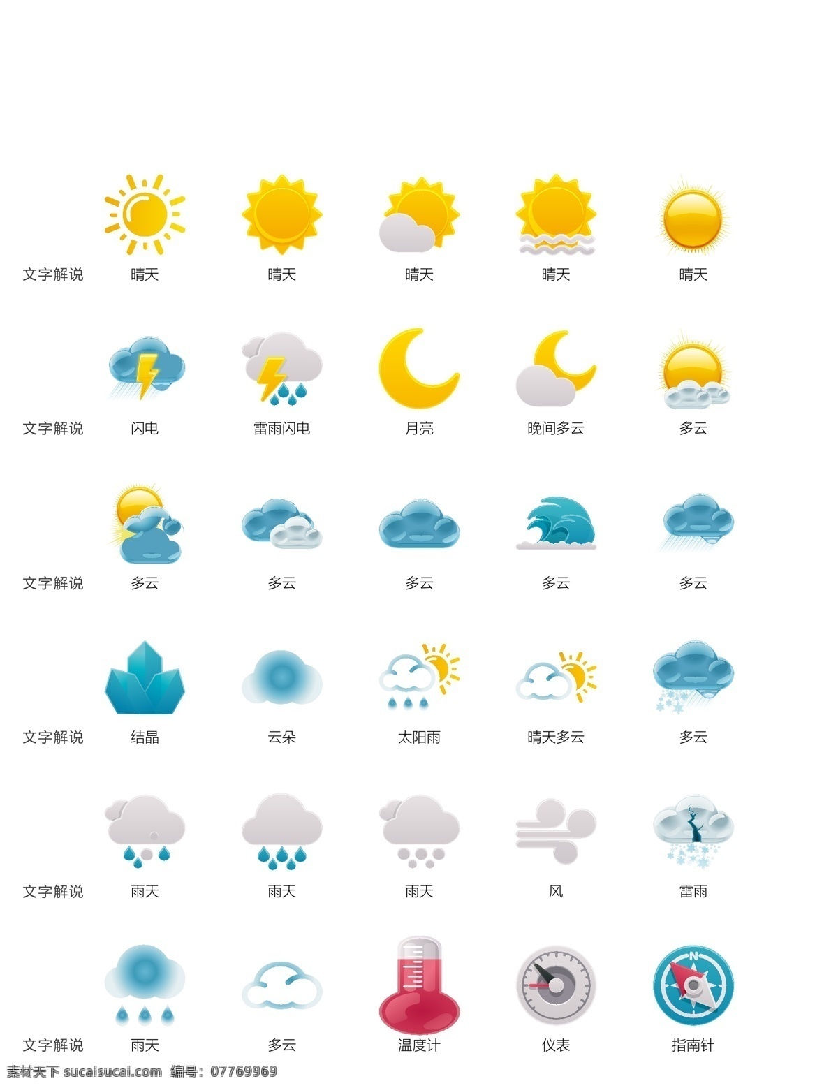 天气ui 高清 扁平化 天气 手机 ui 移动界面设计 手机界面