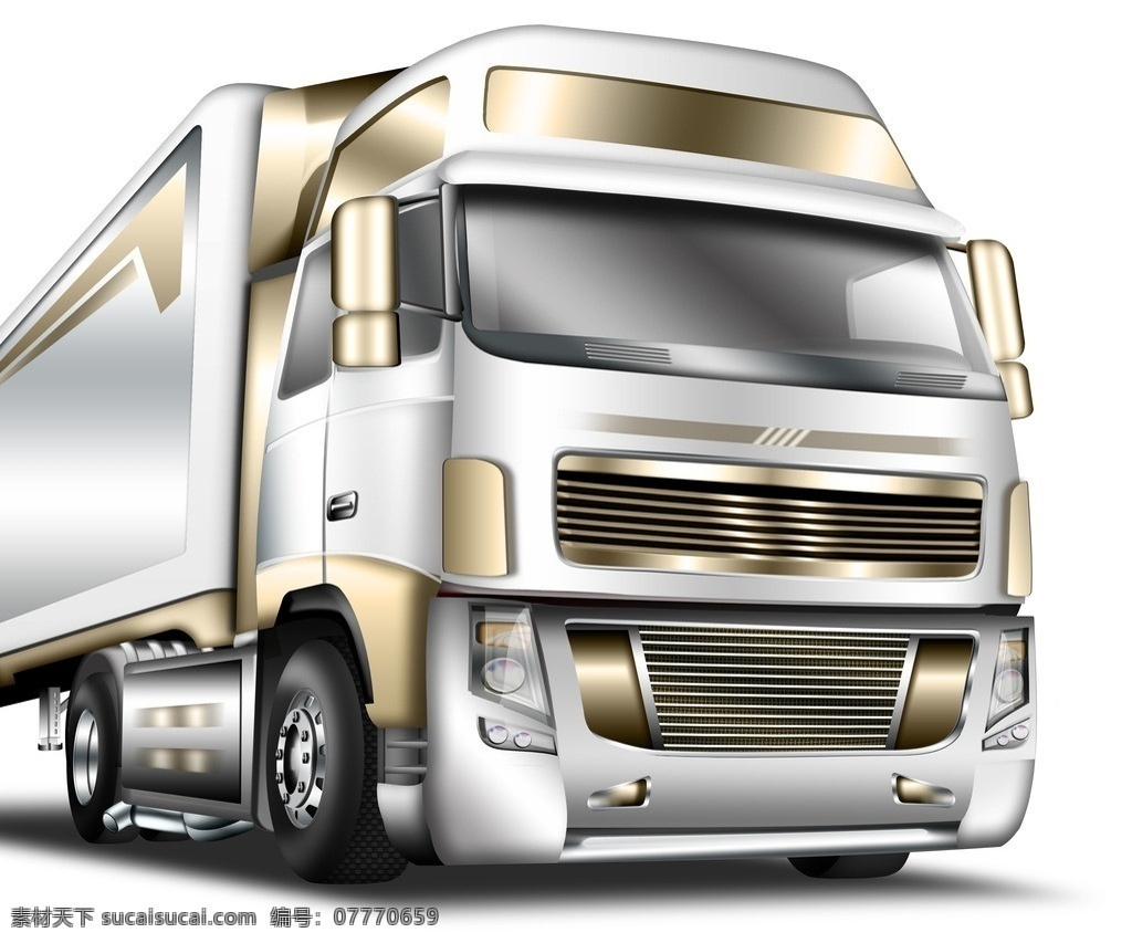 重型卡车 卡车 货车 拉货 交通工具 汽车 集装箱 交通 运输 运输工具 现代科技 矢量交通工具 矢量