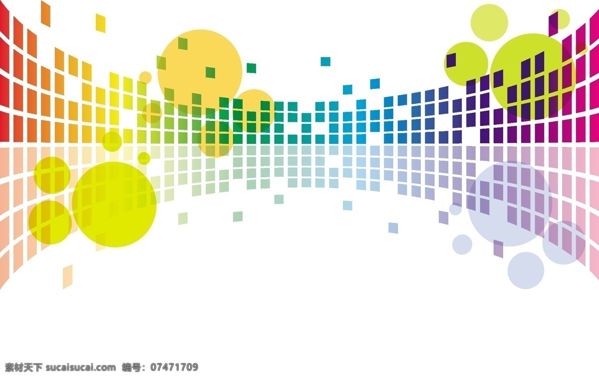 丰富多彩 抽象 矢量图 彩色 抽象图 格子 矢量 其他矢量图
