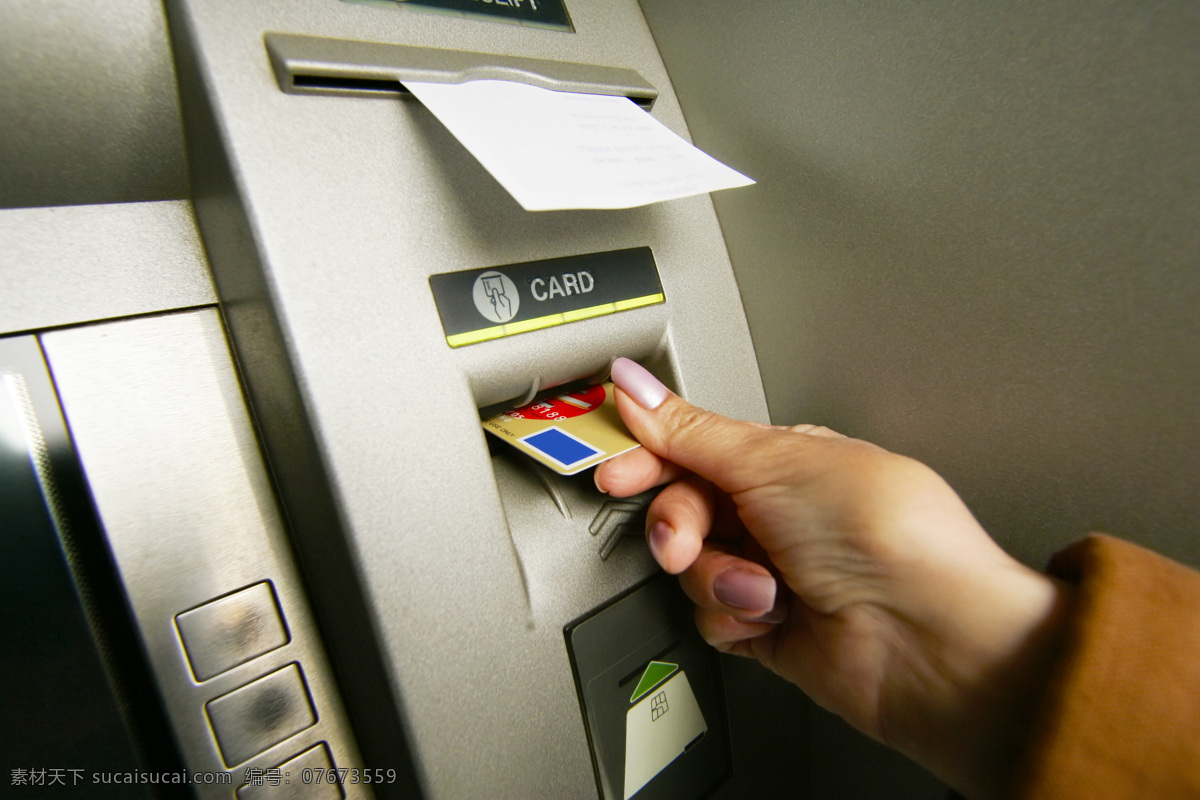 atm 取款机 atm取款机 信用卡 银行卡 取钱 现代商务 商务金融