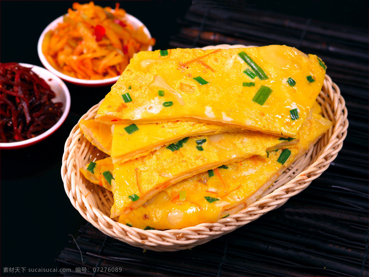 鸡蛋煎饼 鸡蛋软饼 鸡蛋饼 煎饼果子 菜品 美食 主食 餐饮美食 传统美食